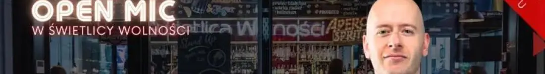 Stand-up Open mic - Warsaw Stand-up x Radek Drożdż