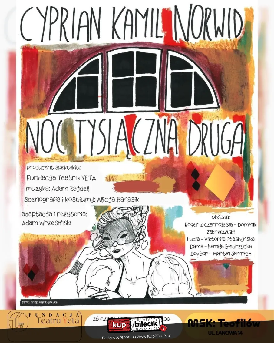 klasyczna komedia w konwencji commedia dell'arte