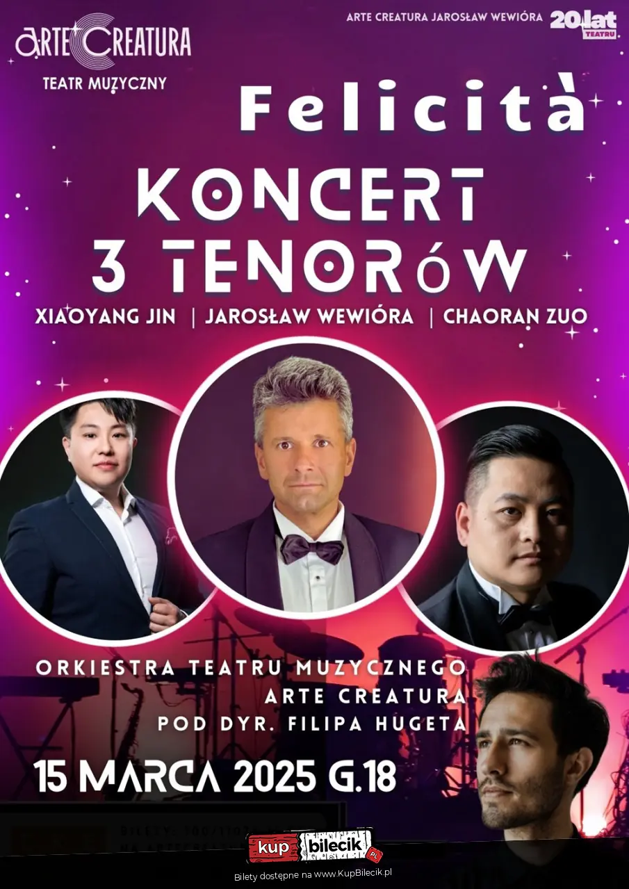 Felicita. Koncert 3 Tenor�w