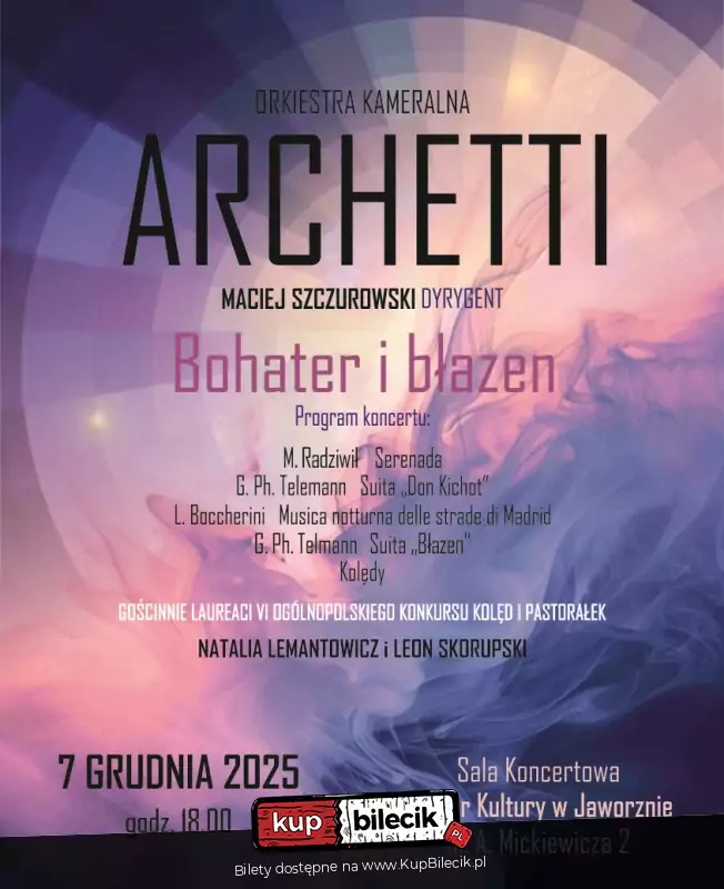 Koncert Orkiestry Kameralnej Archetti