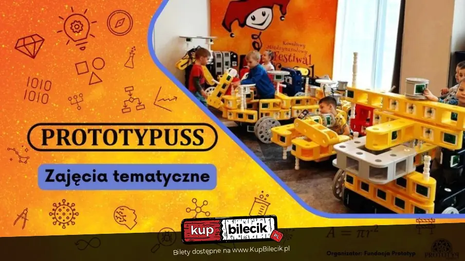 Prototypuss, zabawa klockami