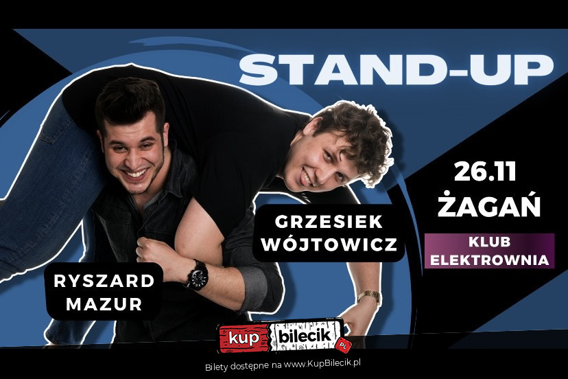 Plakat Stand-up: Ryszard Mazur i Grzesiek Wójtowicz 113774