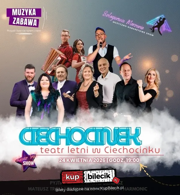 Szlagierowe Marzenia- Muzyczno-kabaretowe SHOW