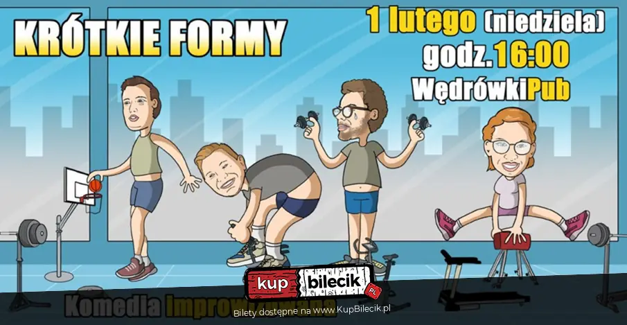 Krótkie formy - komedia improwizowana