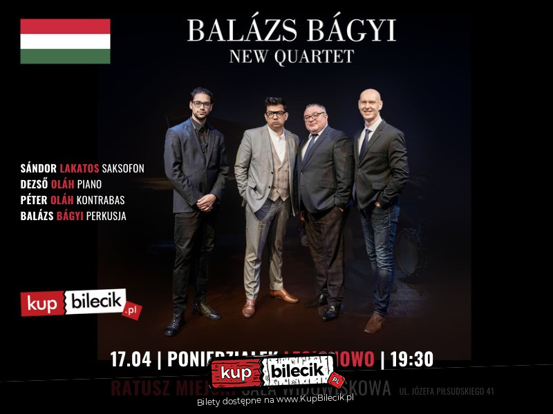 Plakat Balazs Bagyi New Quartet 151418