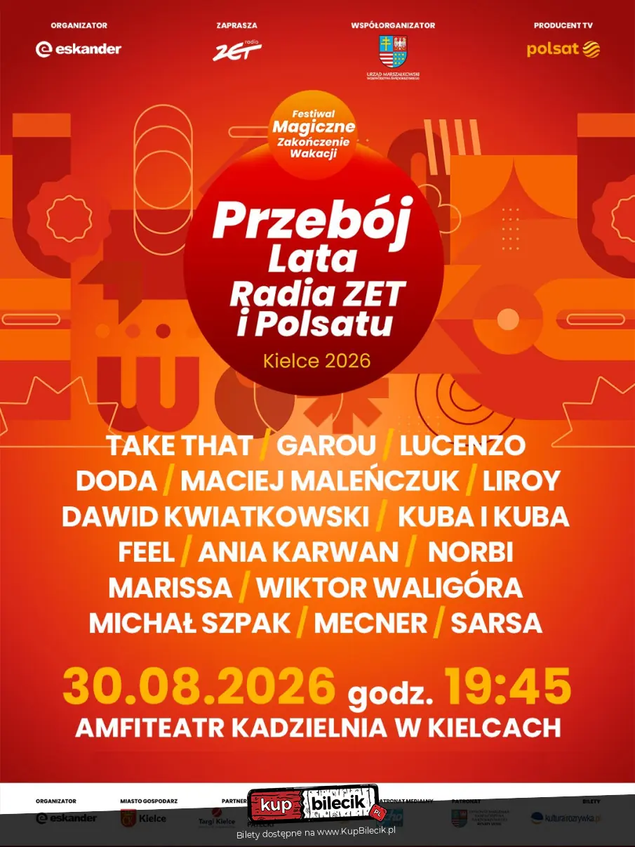 Magiczne Zakończenie Wakacji 2026 - Przebój Lata Radia ZET i Polsatu!