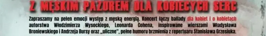 PROJEKT VOLODIA "Z męskim pazurem dla kobiecych serc"