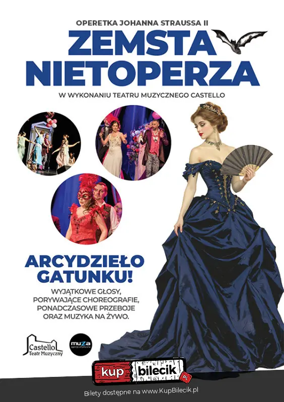 Zemsta Nietoperza - Teatr Muzyczny Castello
