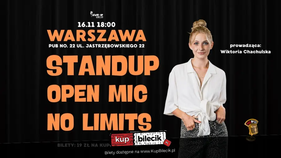 Stand-up Open Mic No Limits