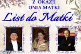 Koncert "List do Matki"