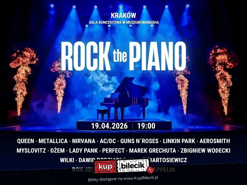 Rock the Piano w Krakowie