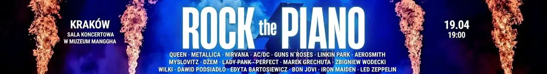 Rock the Piano w Krakowie
