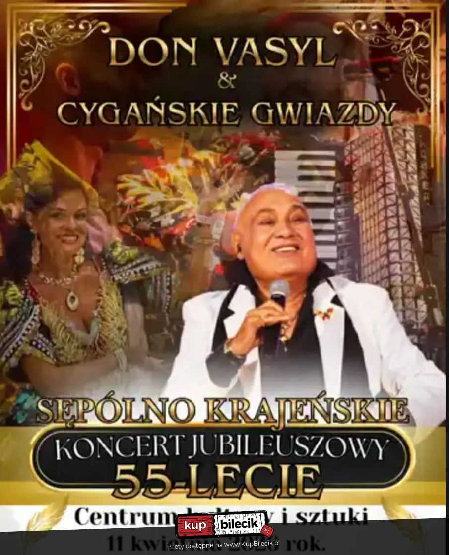 JUBILEUSZOWY KONCERT Z OKAZJI 55-LECIA PRACY ARTYSTYCZNEJ