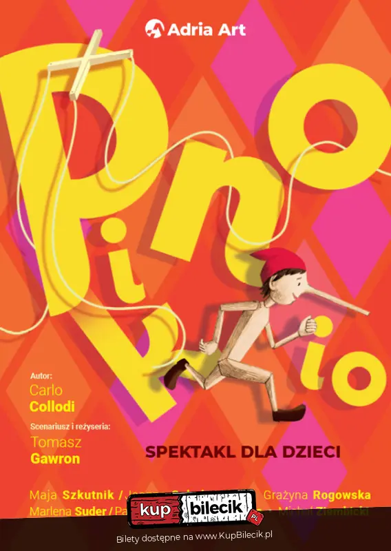 Pinokio - spektakl dla dzieci