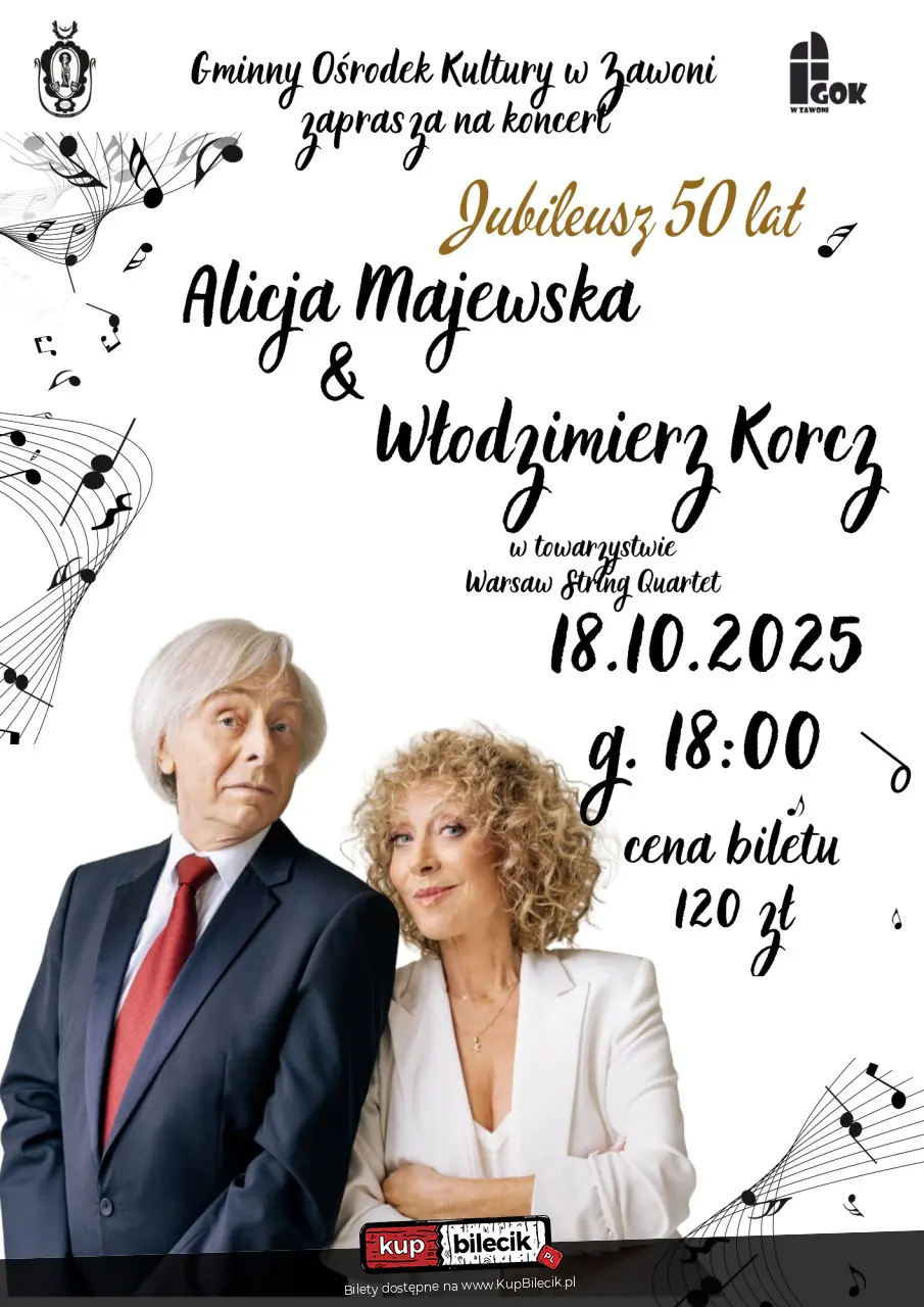 Alicja Majewska i Włodzimierz Korcz