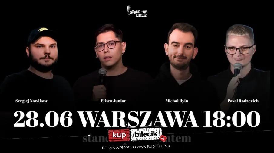 Stand-up w języku polskim, ale z akcentem :)
