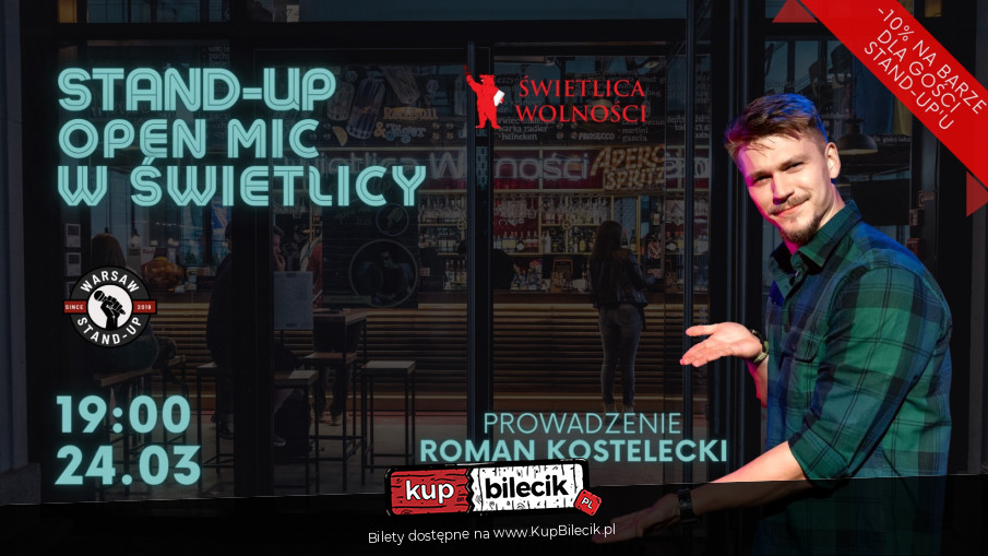 Plakat Warsaw Stand-up 155302