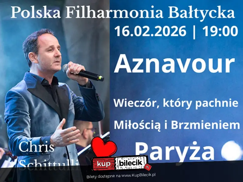 Anzavour na Walentynki - Wieczór, który pachnie miłością i brzmieniem Paryża