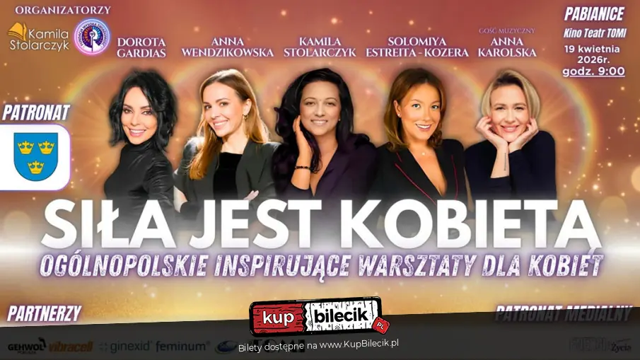 Ogólnopolskie Warsztaty "Siła jest Kobietą" w Pabianicach