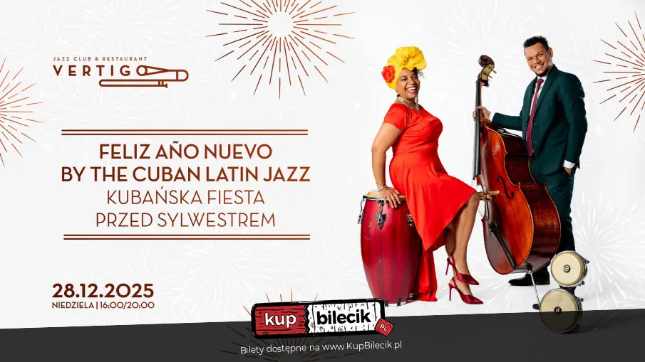 Vertigo Presents: Feliz Año Nuevo by The Cuban Latin Jazz