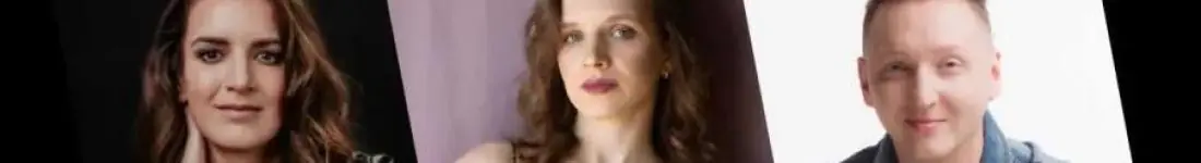 Przy fortepianie - Karina Komendera, przy mikrofonie - Weronika Stawska i Kamil Franczak