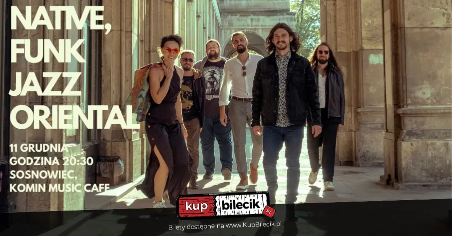 Koncert Native w Komin Music Cafe!