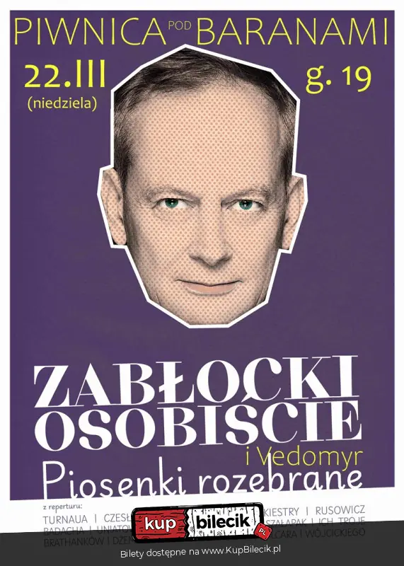 Zabłocki Osobiście - Piosenki rozebrane