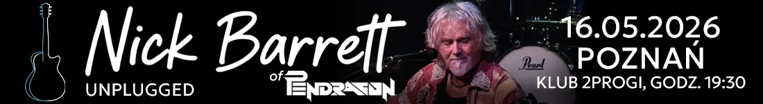 Nick Barrett (Pendragon) - Unplugged | Poznań | 16.05.2026