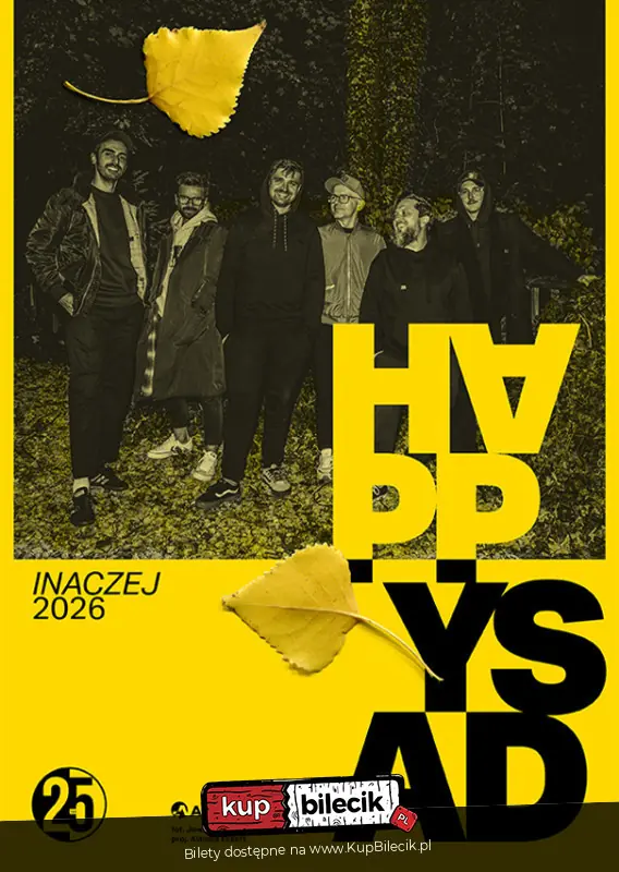 Happysad Inaczej 2026 - 25 lat zespołu