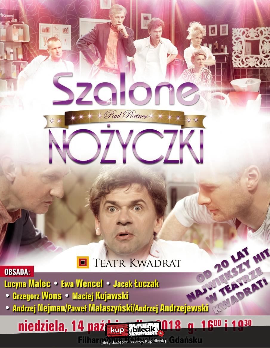 Szalone Nożyczki Teatr Kwadrat Gdańsk 2018 10 14 1930 28156