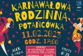 Plakat Karnawałowa Rodzinna Potańcówka 134014