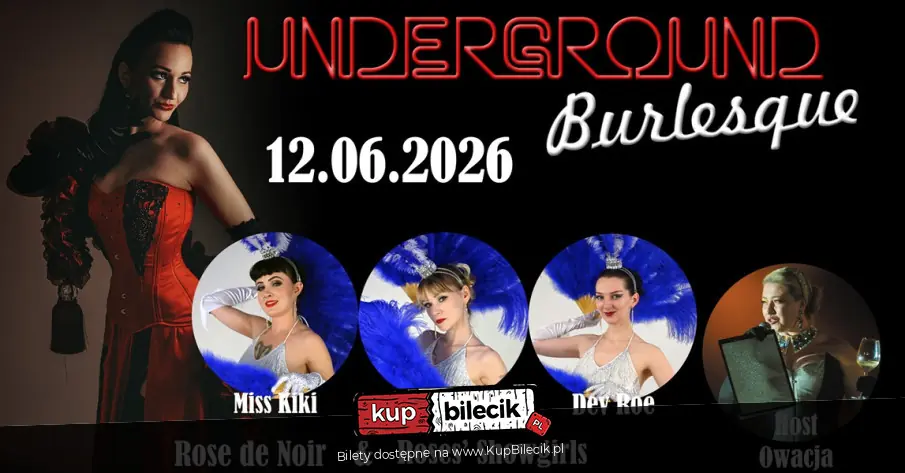 Burleska by Rose de Noir w klubie KIJ
