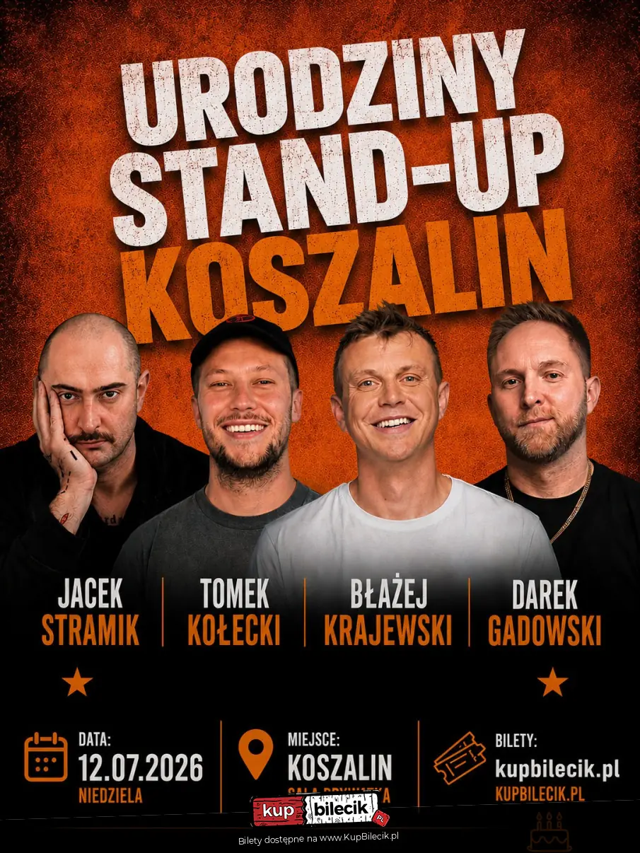 Stand-up: Gadowski, Krajewski, Kołecki, Stramik