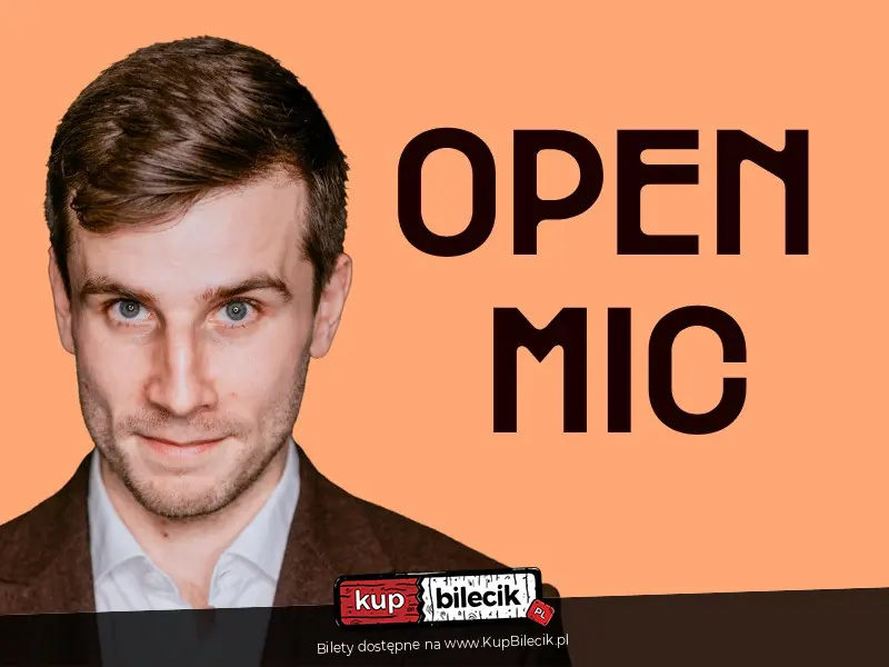 Niedzielny Stand-Up & Open Mic z Niezłym Gościem: Bartosz Zalewski