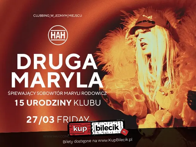 DRUGA MARYLA - �piewaj�cy sobowt�r Maryli Rodowicz
