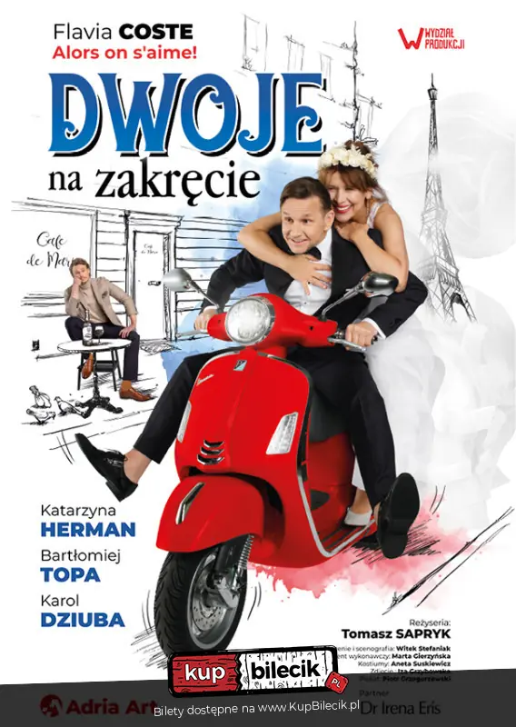 Herman, Topa i Dziuba w Komedii Teatralnej