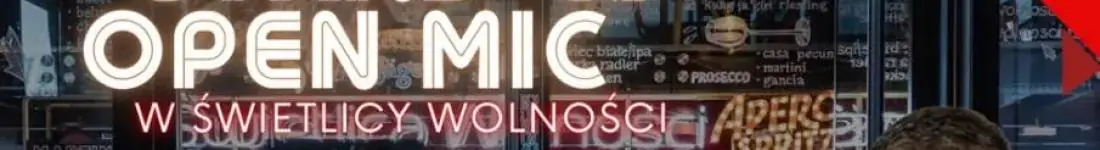 Stand-up Open mic - Warsaw Stand-up x Michał Łobejko