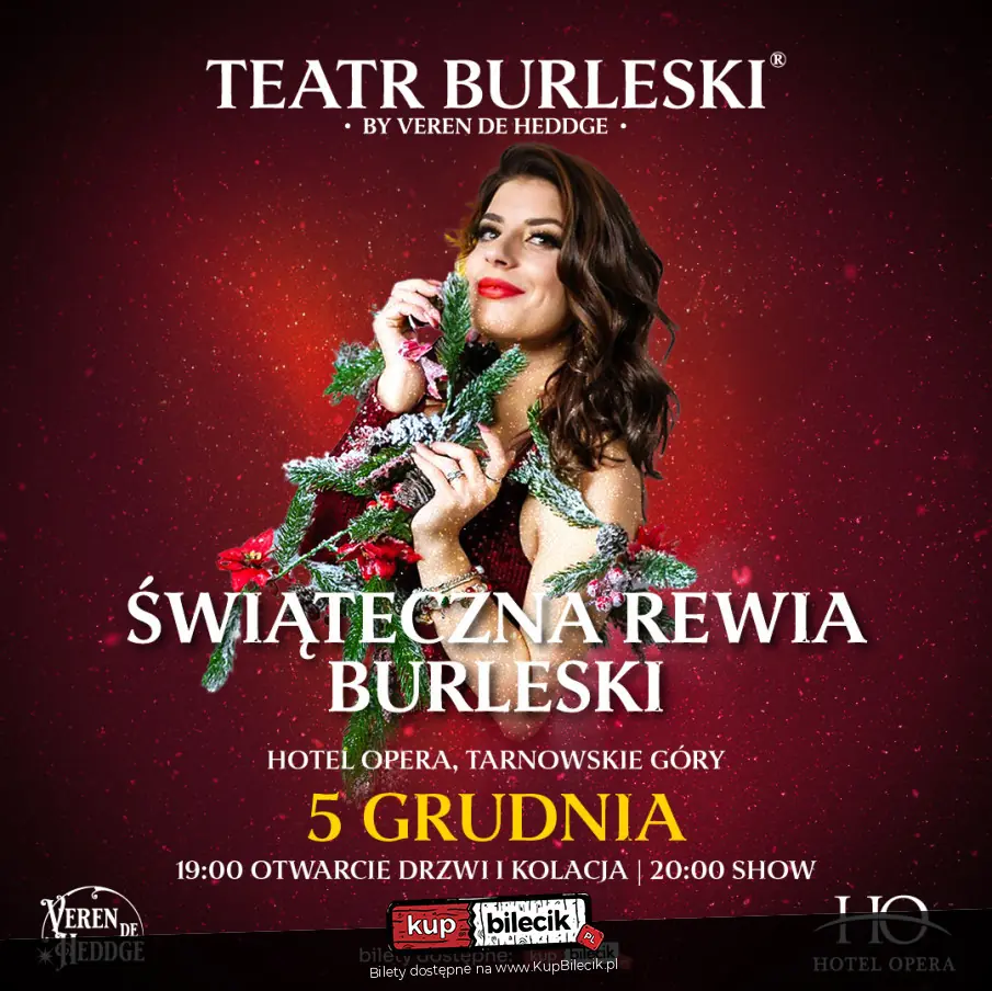 Teatr Burleski by Veren De Heddge: Świąteczna Rewia Burleski