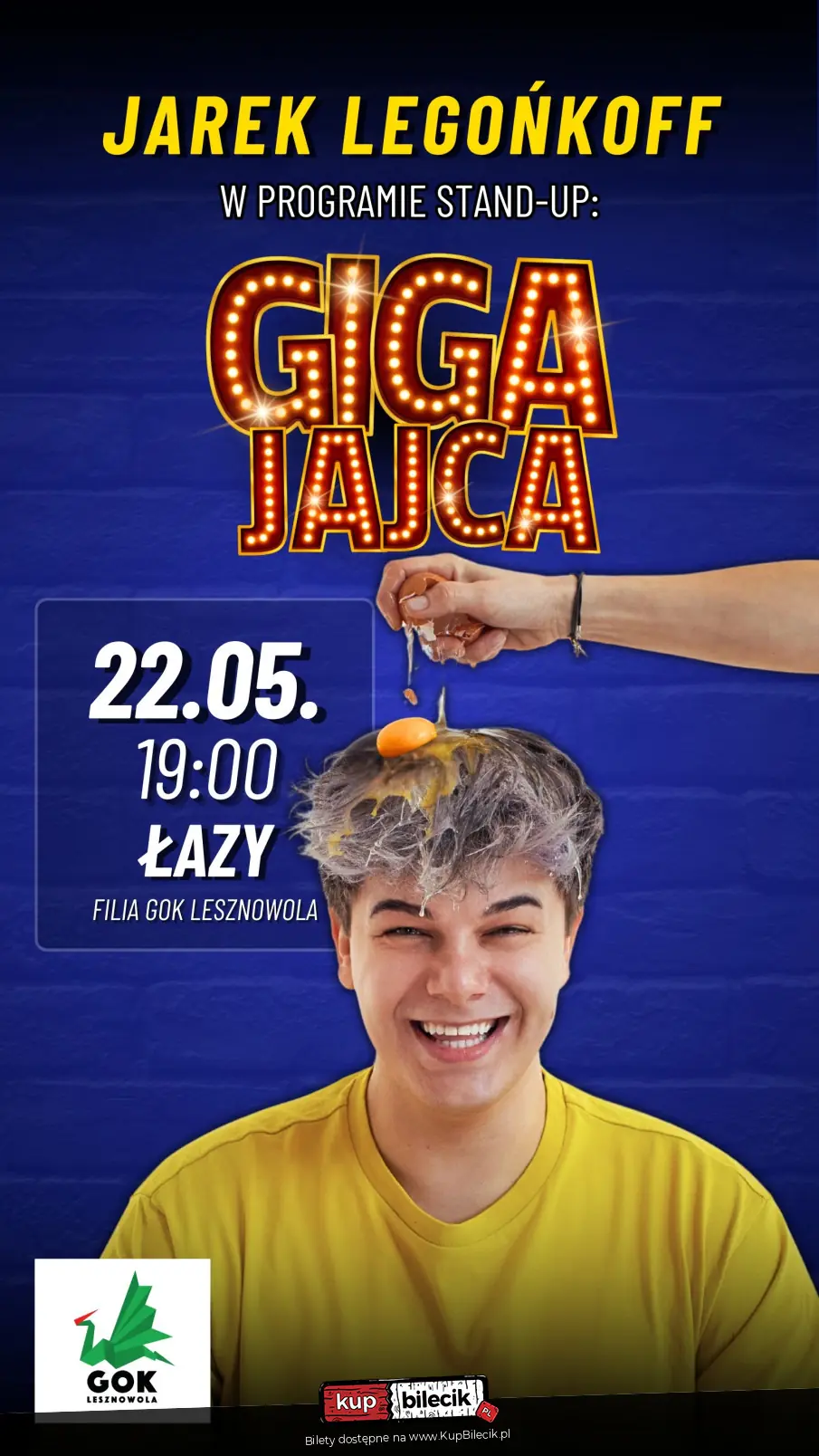 Stand up: Jarek Legońkoff w programie "GIGA JAJCA"