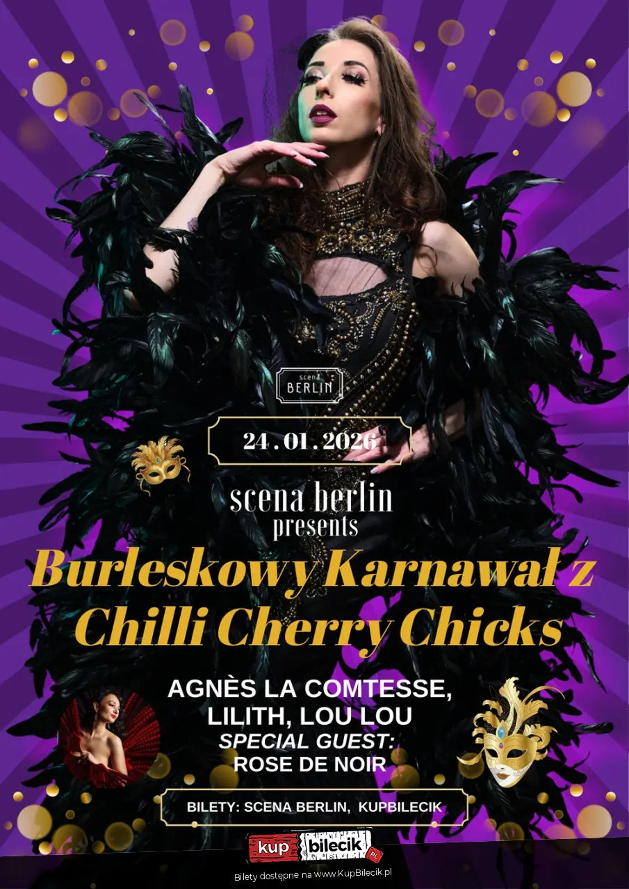 Burleskowy Karnawał z Chilli Cherry Chicks