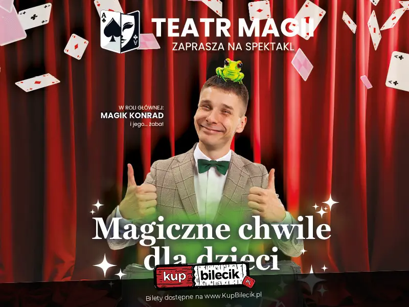 Familijne show Konrada Modzelewskiego to połączenie iluzji i komedii