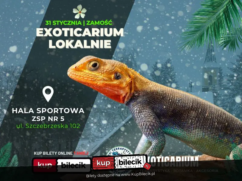 EXOTICARIUM LOKALNIE Targi Terrarystyczne Zamość