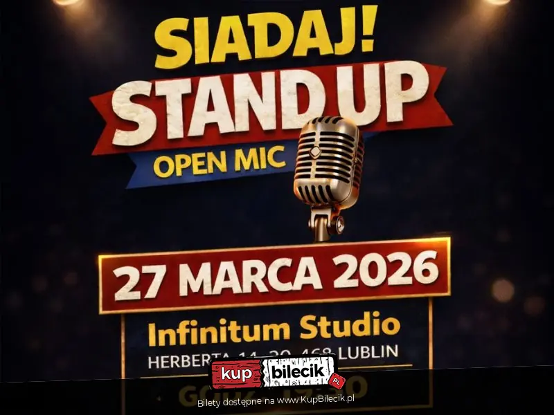 Siadaj! Stand Up Lublin Open Mic