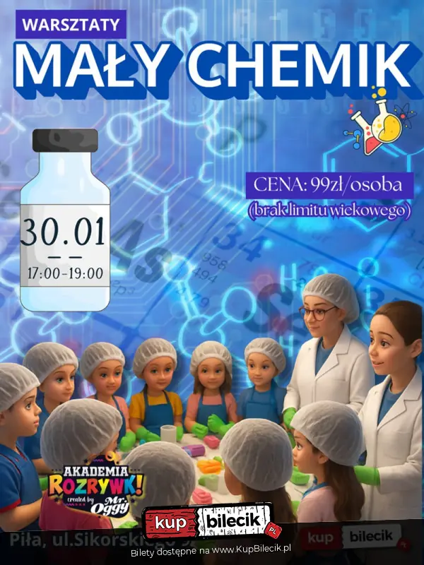 Warsztaty kreatywne - Ma�y Chemik