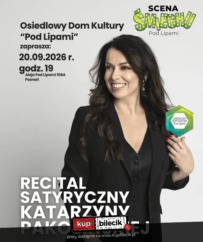 Recital satyryczny Katarzyny Pakosińskiej