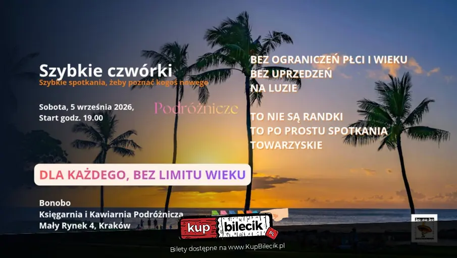 Wrześniowe Szybkie Czwórki - nowe początki, nowe rozmowy, nowe historie