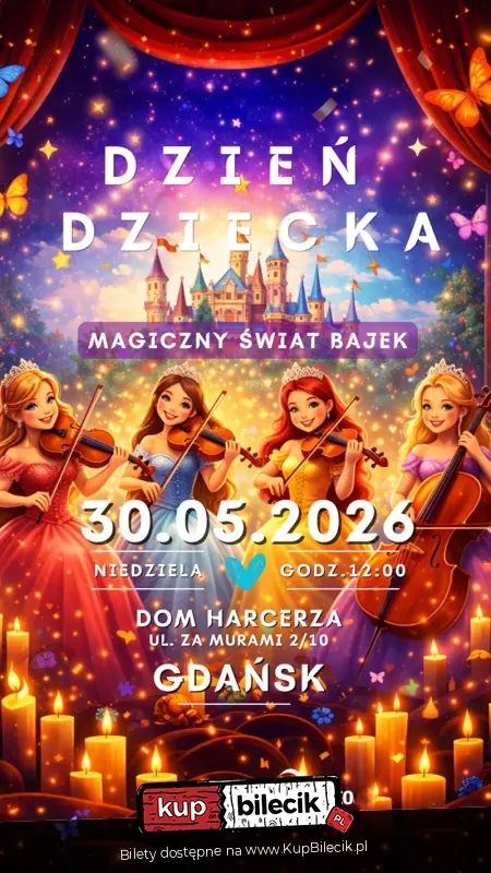 Zaczarowany koncert przy świecach.