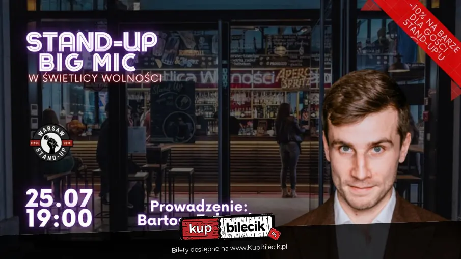 Stand-up Big Mic - Warsaw Stand-up x Bartosz Zalewski