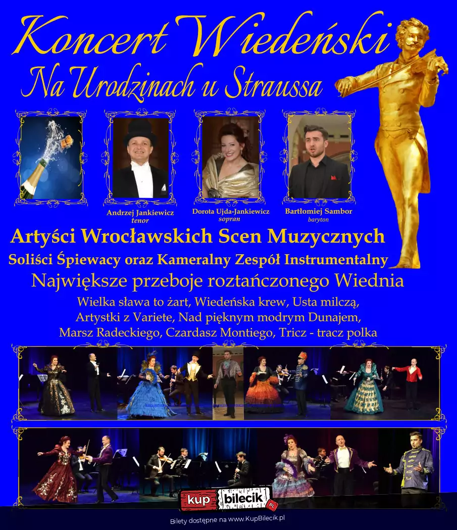 Koncert Wiedeski - Na Urodzinach u Straussa