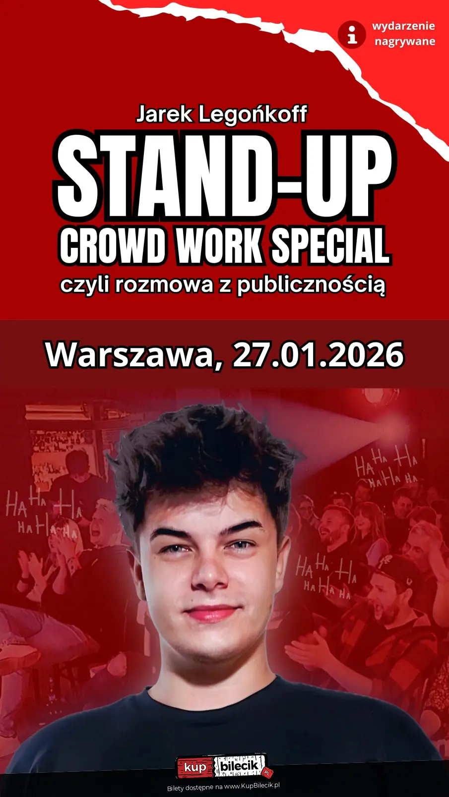 Stand-up: Jarek Lego�koff